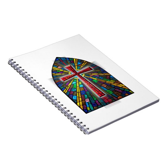 Hartglaskreuz Notizblock (Rechte Seite)