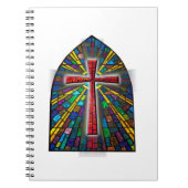 Hartglaskreuz Notizblock (Vorderseite)