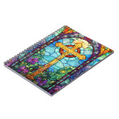 Hartglaskreuz Notizblock (Linke Seite)