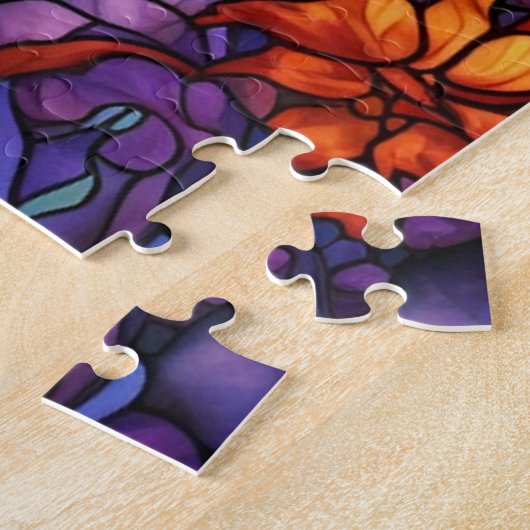 Hartglaskreuz Puzzle (Seite)