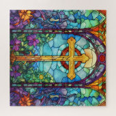 Hartglaskreuz Puzzle (Horizontal)