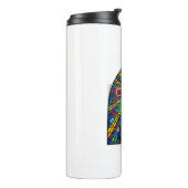 Hartglaskreuz Thermosbecher (Nach links gedreht)