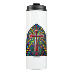 Hartglaskreuz Thermosbecher