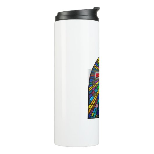 Hartglaskreuz Thermosbecher (Nach links gedreht)