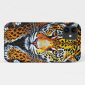 Hartglasleopard Case-Mate iPhone Hülle (Rückseite (Horizontal))