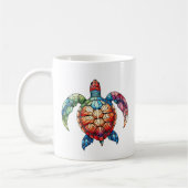 Hartglasschildkröte Kaffeetasse (Links)
