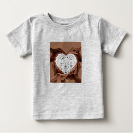Harthanden op baby romper baby t-shirt