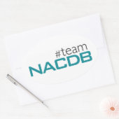 Harthutsticker Ovaler Aufkleber (Umschlag)