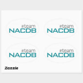 Harthutsticker Ovaler Aufkleber (Blatt)