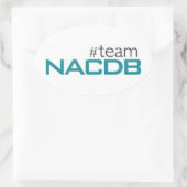 Harthutsticker Ovaler Aufkleber (Tasche)