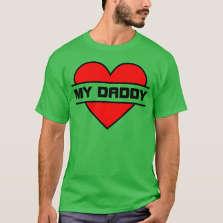 Hartje Ich liebe meinen Vater, mein Vater ist süß T-Shirt