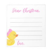 Hartkapsel aus Kautschuk Notizblock (Vorderseite)