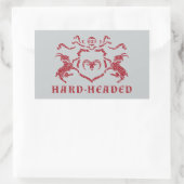 Hartkapselaufkleber Rechteckiger Aufkleber (Tasche)