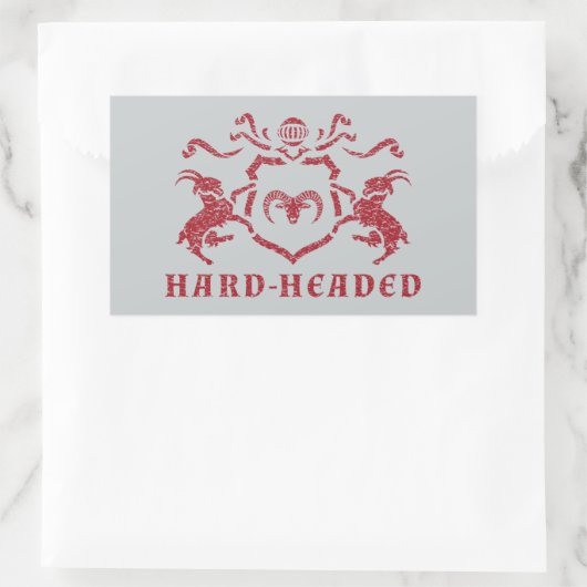 Hartkapselaufkleber Rechteckiger Aufkleber (Tasche)