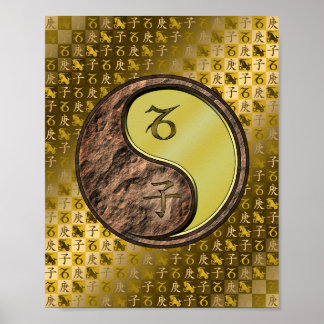 Hartkorn und Metallrat Poster