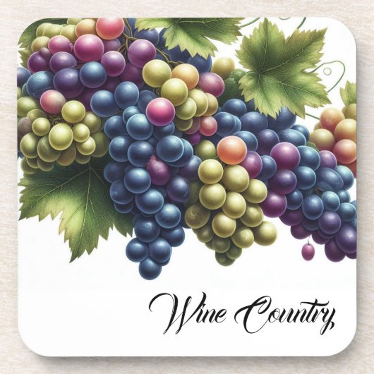 Hartkunststoff Getränkeuntersetzer (Vorderseite)