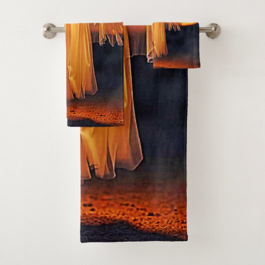 Hartkunststoff-Untersetzer Badhandtuch Set (Insitu)