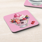 Hartkunststoff-Untersetzer Getränkeuntersetzer (Linke Seite)