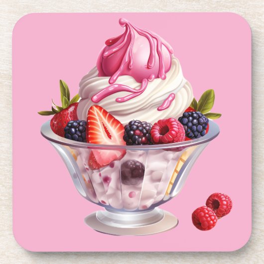 Hartkunststoff-Untersetzer Getränkeuntersetzer (Vorderseite)