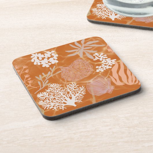 Hartkunststoff-Untersetzer Getränkeuntersetzer (Linke Seite)