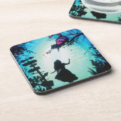 Hartkunststoff-Untersetzer Getränkeuntersetzer (Linke Seite)