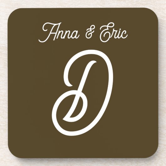 Hartkunststoff-Untersetzer Getränkeuntersetzer (Vorderseite)