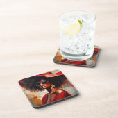 Hartkunststoff-Untersetzer Getränkeuntersetzer (Rechte Seite)