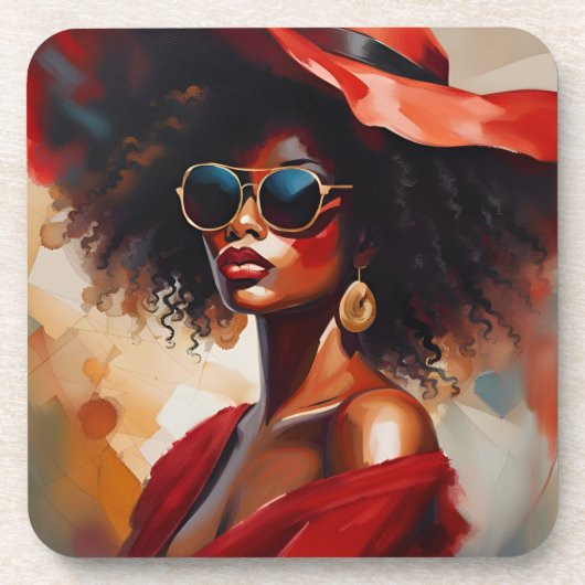 Hartkunststoff-Untersetzer Getränkeuntersetzer (Vorderseite)