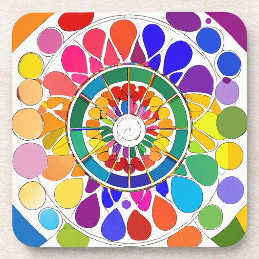 Hartkunststoff-Untersetzer Getränkeuntersetzer (Vorderseite)