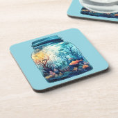 Hartkunststoff-Untersetzer Getränkeuntersetzer (Linke Seite)