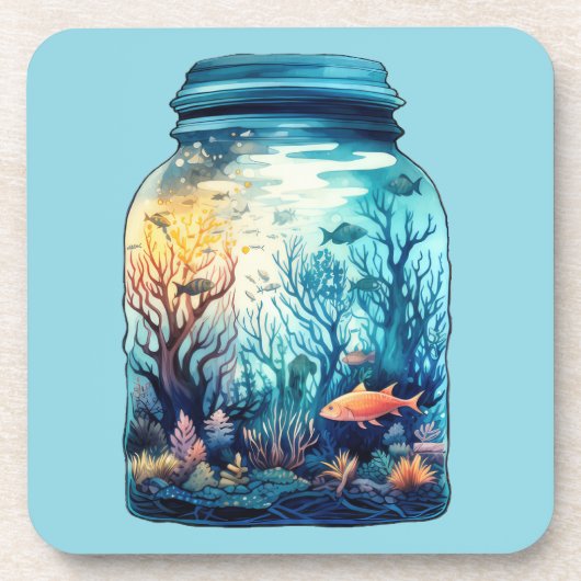 Hartkunststoff-Untersetzer Getränkeuntersetzer (Vorderseite)