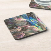 Hartkunststoff-Untersetzer Getränkeuntersetzer (Linke Seite)