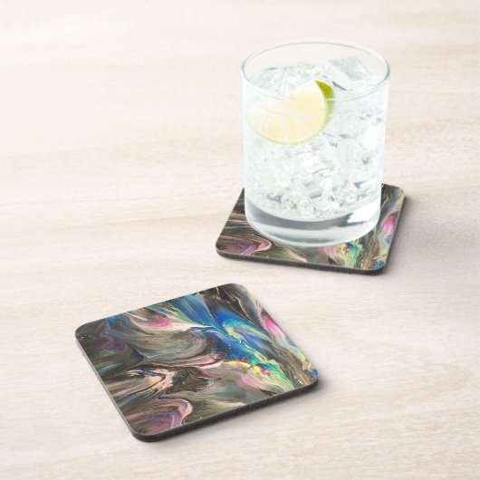 Hartkunststoff-Untersetzer Getränkeuntersetzer (Rechte Seite)