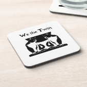 Hartkunststoff-Untersetzer Getränkeuntersetzer (Linke Seite)