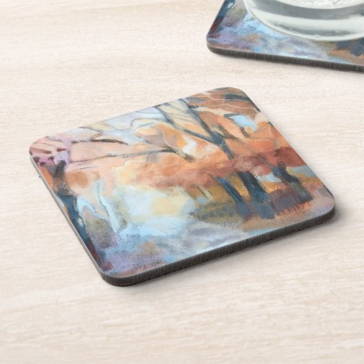 Hartkunststoff-Untersetzer Getränkeuntersetzer (Linke Seite)