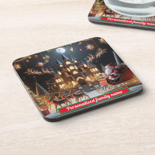 Hartkunststoff-Untersetzer Getränkeuntersetzer (Linke Seite)