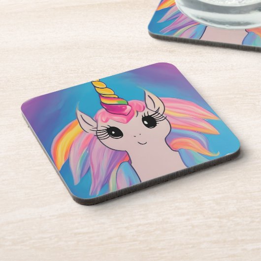 Hartkunststoff-Untersetzer Getränkeuntersetzer (Linke Seite)