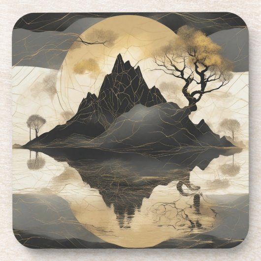 Hartkunststoff-Untersetzer Getränkeuntersetzer (Vorderseite)