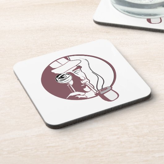 Hartkunststoff-Untersetzer Getränkeuntersetzer (Linke Seite)