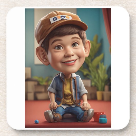 Hartkunststoff-Untersetzer Getränkeuntersetzer (Vorderseite)