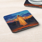 Hartkunststoff-Untersetzer Getränkeuntersetzer (Linke Seite)