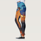 Hartkunststoff-Untersetzer Leggings (Links)