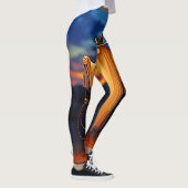 Hartkunststoff-Untersetzer Leggings (Rechts)