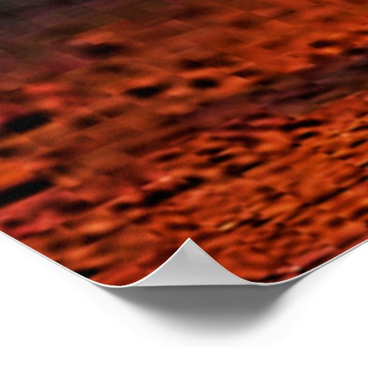 Hartkunststoff-Untersetzer Poster (Ecke)