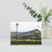 Hartland Bridge längste gedeckte Bridge Postkarte (Stehend Vorderseite)