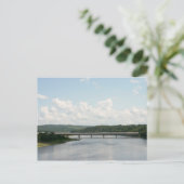 Hartland Bridge längste gedeckte Brücke Postkarte (Stehend Vorderseite)