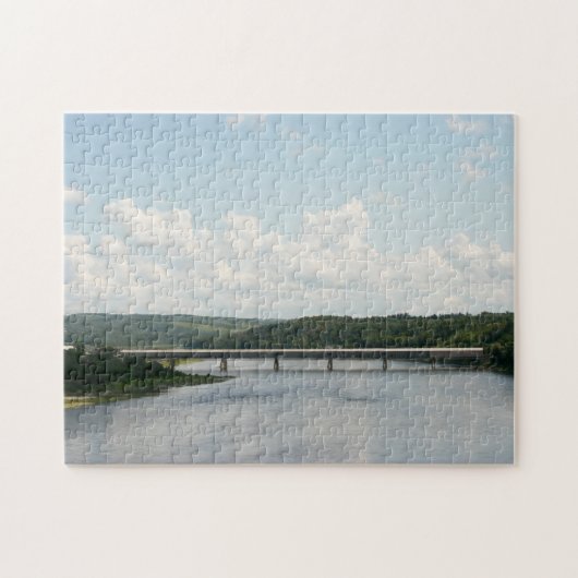 Hartland World's längste bedeckte Brücke Puzzle (Horizontal)