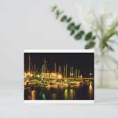 Hartlepool Marina #1 Postkarte (Stehend Vorderseite)