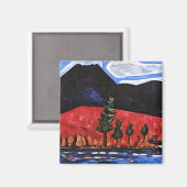 Hartley - Mount Katahdin, Maine, Vereinigte Staate Magnet (Vorderseite/Rückseite)