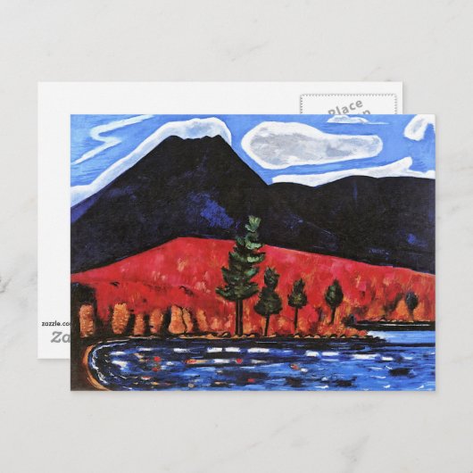 Hartley - Mount Katahdin, Maine, Vereinigte Staate Postkarte (Vorne/Hinten)